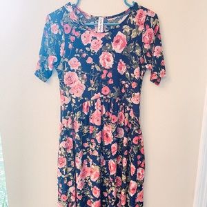 Sexy maternity floral dress